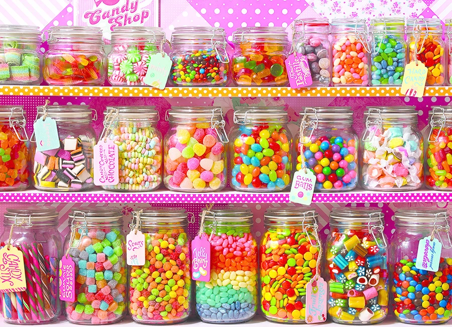 Cobble Hill Puzzel - Candy Counter 350 Stukjes 3 Cobble Hill Puzzel - Candy Counter 350 Stukjes