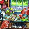 Cobble Hill Puzzel - Cats Retreat 275 Stukjes -Speelgoed Voor Kinderen Winkel cobble hill cobble hill puzzel cats retreat 275 st
