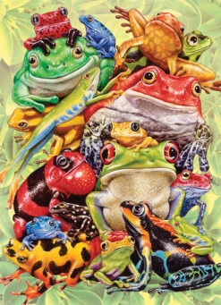 Cobble Hill Puzzel - Frog Pile 350 Stukjes