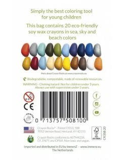 Crayon Rocks (20) Seaside Bag -Speelgoed Voor Kinderen Winkel crayon rocks crayon rocks 20 seaside bag 2
