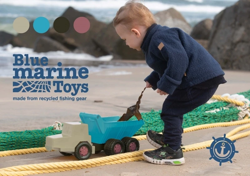 Dantoy Blue Marine Toys - Truck (46cm) 6 Dantoy Blue Marine Toys - Truck (46cm) - Afbeelding 4
