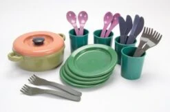 Dantoy Green Bean - Eetservies In Net (22-delig) DY2681