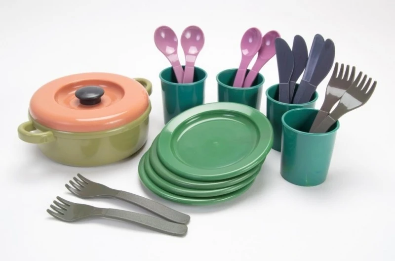 Dantoy Green Bean - Eetservies In Net (22-delig) DY2681 3 Dantoy Green Bean - Eetservies In Net (22-delig) DY2681