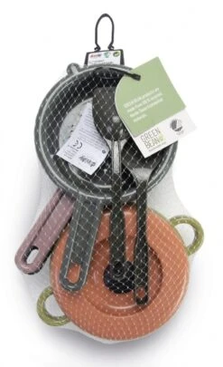 Dantoy Green Bean - Pannenset (7-delig) DY2606 -Speelgoed Voor Kinderen Winkel dantoy green bean pannenset 7 delig dy2606 2