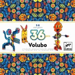 Djeco 3D Knutselpakket Volubo Dieren (36 Stk)