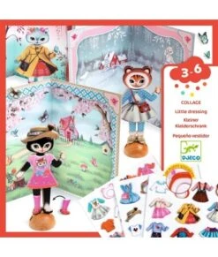 Djeco Aankleedpoppen - Little Wardrobe - DJ09859