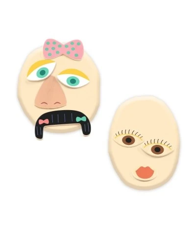 Djeco Boetseerklei – Gezichten - DJ09031 6 Djeco Boetseerklei – Gezichten - DJ09031 - Afbeelding 4