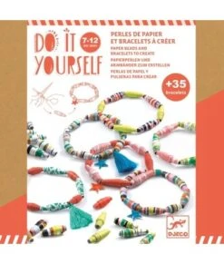 Djeco DIY Knutselset - Papieren Armbandjes Maken - DJ07971