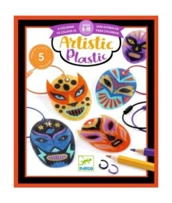 Djeco DIY Knutselset - Sleutelhangers Maken - Worstelaars - DJ09486