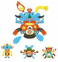 Djeco Gekke Puzzel - Barbazulon -Speelgoed Voor Kinderen Winkel djeco djeco gekke puzzel barbazulon 1