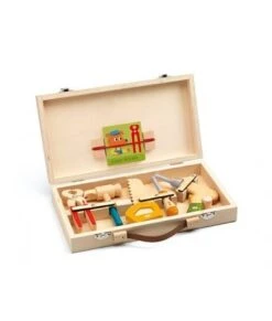 Djeco Gereedschapskoffer - Super Bricolo - DJ06500 -Speelgoed Voor Kinderen Winkel djeco djeco gereedschapskoffer super bricolo dj065 3