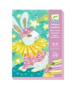 Djeco Glitterschilderijen - Dieren Carnaval - DJ09524