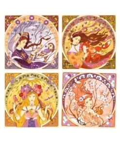 Djeco Glitterschilderijen - Divine - DJ09383 -Speelgoed Voor Kinderen Winkel djeco djeco glitterschilderijen divine dj09383 2