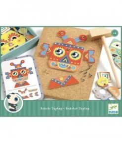 Djeco Hamertje Tik - Robots DJ06646 7 Djeco Hamertje Tik - Robots DJ06646 -Speelgoed Voor Kinderen Winkel djeco djeco hamertje tik robots dj06646 2