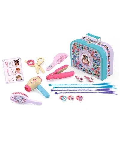 Djeco Kapperskoffer - Lily - DJ06687 3 Djeco Kapperskoffer - Lily - DJ06687