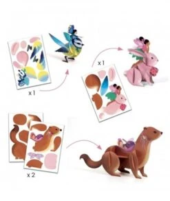 Djeco Knutseldoos - Elfjes - DJ09332 -Speelgoed Voor Kinderen Winkel djeco djeco knutseldoos elfjes dj09332 2