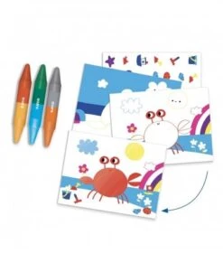Djeco Knutseldoos - Zeedieren - DJ09294 -Speelgoed Voor Kinderen Winkel djeco djeco knutseldoos zeedieren dj09294 3