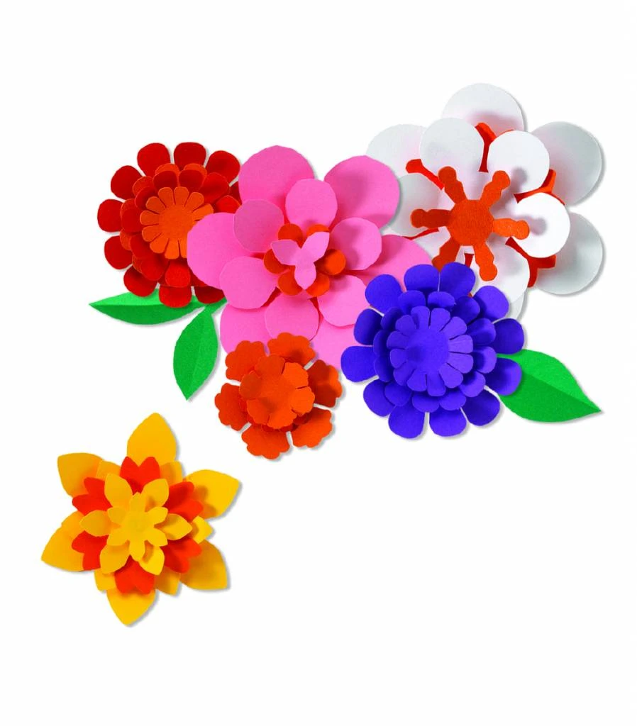 Djeco Knutselpakket 'Meisje Met Bloemen' 5 Djeco Knutselpakket 'Meisje Met Bloemen' - Afbeelding 3