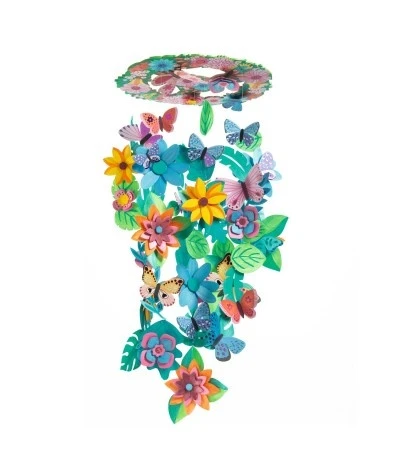 Djeco Knutselset - Bloemenmobiel DIY - DJ07992 4 Djeco Knutselset - Bloemenmobiel DIY - DJ07992 - Afbeelding 2