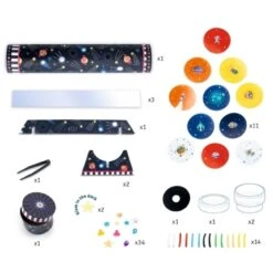 Djeco Knutselset Caleidoscoop - Space DJ07922 -Speelgoed Voor Kinderen Winkel djeco djeco knutselset caleidoscoop space dj07922 1