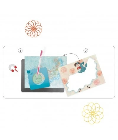 Djeco Knutselset - Design Jurken - DJ08737 5 Djeco Knutselset - Design Jurken - DJ08737 - Afbeelding 3