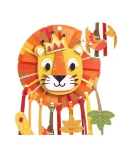 Djeco Knutselset - Dromenvanger Kleine Leeuw - DJ07965 -Speelgoed Voor Kinderen Winkel djeco djeco knutselset dromenvanger kleine leeuw d 2