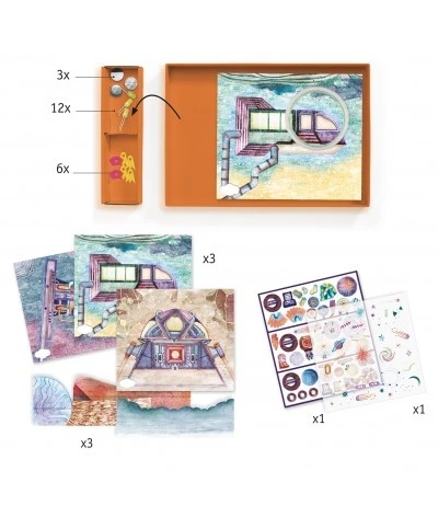 Djeco Knutselset Elektro - Odyssey - DJ09310 5 Djeco Knutselset Elektro - Odyssey - DJ09310 - Afbeelding 3