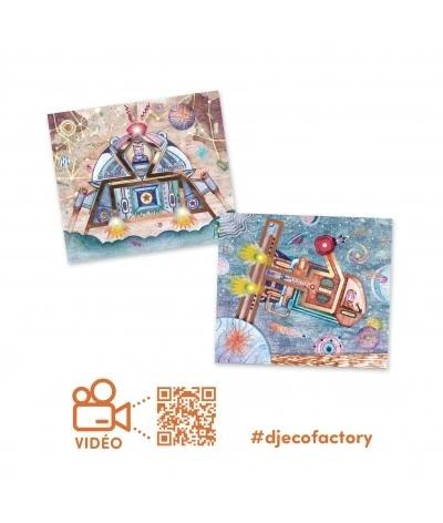 Djeco Knutselset Elektro - Odyssey - DJ09310 6 Djeco Knutselset Elektro - Odyssey - DJ09310 - Afbeelding 4