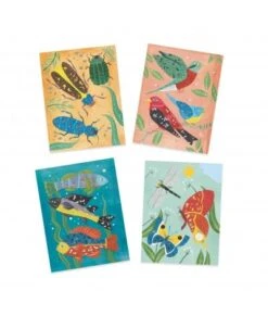 Djeco Knutselset - Glaskralen Zoologie DJ09410 -Speelgoed Voor Kinderen Winkel djeco djeco knutselset glaskralen zoologie dj09410 2