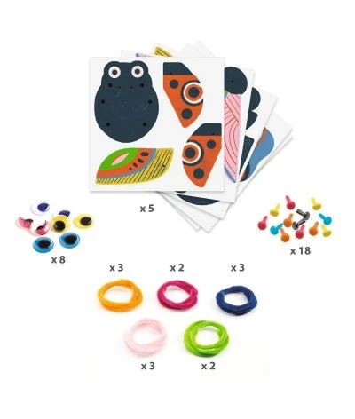 Djeco Knutselset - Insecten Maken - DJ08982 4 Djeco Knutselset - Insecten Maken - DJ08982 - Afbeelding 2