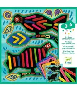 Djeco Knutselset - Rijgen Met Chenilledraad - DJ09896