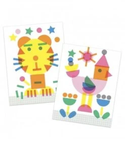 Djeco Knutselset - Stempels En Sjablonen - DJ09899 -Speelgoed Voor Kinderen Winkel djeco djeco knutselset stempels en sjablonen dj098 3