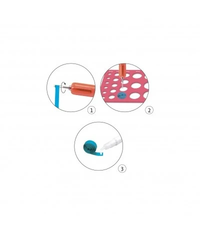 Djeco Knutselset - Wervelend Haar - DJ08622 4 Djeco Knutselset - Wervelend Haar - DJ08622 - Afbeelding 2