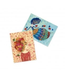 Djeco Knutselset - Wervelend Haar - DJ08622 11 Djeco Knutselset - Wervelend Haar - DJ08622 -Speelgoed Voor Kinderen Winkel djeco djeco knutselset wervelend haar dj08622 4