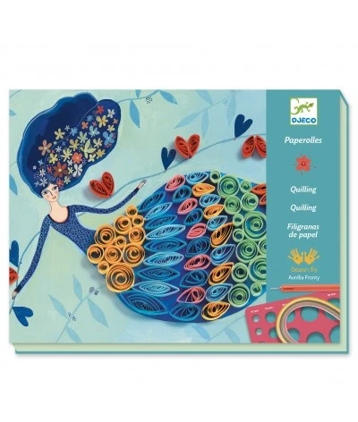 Djeco Knutselset - Wervelend Haar - DJ08622 3 Djeco Knutselset - Wervelend Haar - DJ08622