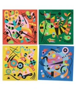 Djeco Maakt Speelgoed En Knutselspullen Welke Origineel En Educatief Is. Dit Knutselpakket Is Geïnspireerd Door De Duitse Kunstenaar Paul Klee Waardoor Kinderen Kennis Kunnen Maken Grote Meesters.  Met De Aquarel Krijtjes Kunnen De Abstracte Schilderijtj -Speelgoed Voor Kinderen Winkel djeco djeco maakt speelgoed en knutselspullen welk 3