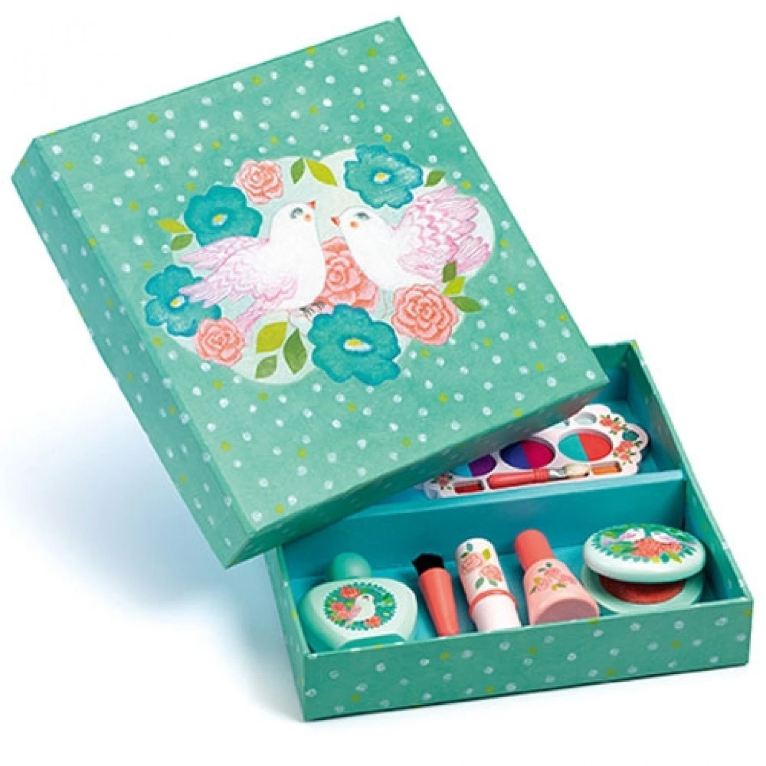 Djeco Make-up Speelset - Vogels DJ06647 3 Djeco Make-up Speelset - Vogels DJ06647