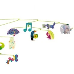 Djeco Mobiel - Dierencarnaval DD04318 -Speelgoed Voor Kinderen Winkel djeco djeco mobiel dierencarnaval dd04318 3