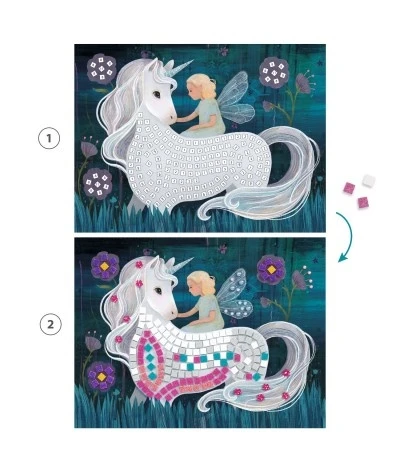 Djeco Mozaïek - De Betoverde Wereld - DJ09426 5 Djeco Mozaïek - De Betoverde Wereld - DJ09426 - Afbeelding 3