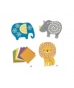 Djeco Mozaïek - Jungle - DJ09097 -Speelgoed Voor Kinderen Winkel djeco djeco mozaiek jungle dj09097 2