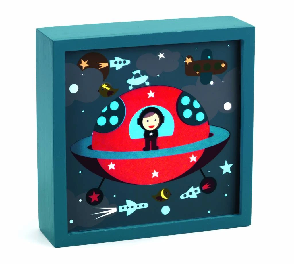 Djeco Nachtlampje Ruimteschip (DD03486) 4 Djeco Nachtlampje Ruimteschip (DD03486) - Afbeelding 2