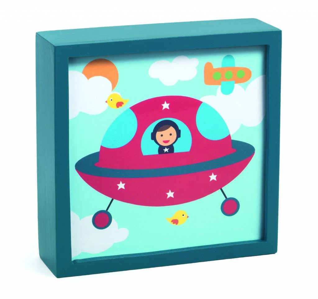 Djeco Nachtlampje Ruimteschip (DD03486) 3 Djeco Nachtlampje Ruimteschip (DD03486)