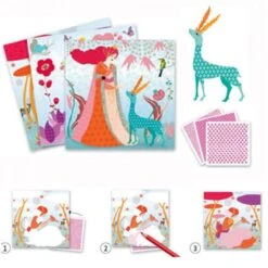 Djeco Patronen Kleuren - Mijn Mooie Jurkjes DJ08985 -Speelgoed Voor Kinderen Winkel djeco djeco patronen kleuren mijn mooie jurkjes dj 2