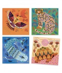 Djeco Patronen Stempelen - Dieren - DJ08966 -Speelgoed Voor Kinderen Winkel djeco djeco patronen stempelen dieren dj08966 3