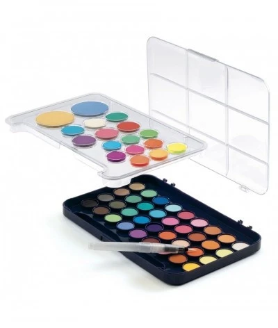 Djeco | Plakkaatverf 50 Kleuren | DJ09784 4 Djeco | Plakkaatverf 50 Kleuren | DJ09784 - Afbeelding 2