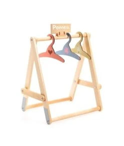 Djeco Poppen Kledingrek Met 3 Hangers - DJ07861