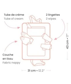 Djeco Poppen Verschoonmat - Pink Peak - DJ07850 7 Djeco Poppen Verschoonmat - Pink Peak - DJ07850 -Speelgoed Voor Kinderen Winkel djeco djeco poppen verschoonmat pink peak dj07850 2