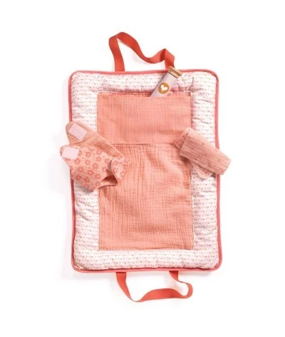 Djeco Poppen Verschoonmat - Pink Peak - DJ07850 3 Djeco Poppen Verschoonmat - Pink Peak - DJ07850