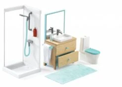 Djeco Poppenhuis Inrichting Badkamer DJ0824