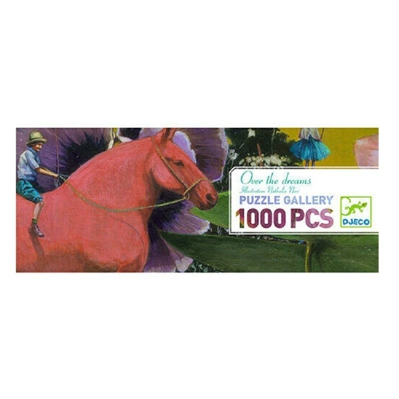 Djeco Puzzel 1000 Stukjes - Over The Dreams - DJ07643 4 Djeco Puzzel 1000 Stukjes - Over The Dreams - DJ07643 - Afbeelding 2